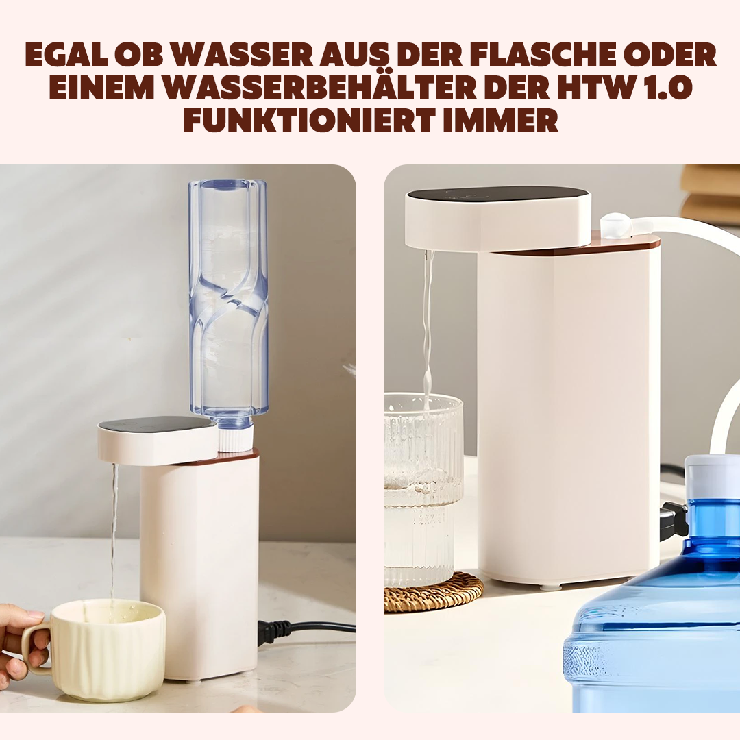 Mevayo HTW 1.0 - Exklusiver tragbarer Heißwasserbereiter für ein schnelles Heißgetränk