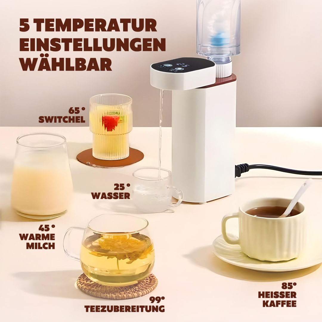 Mevayo HTW 1.0 - Exklusiver tragbarer Heißwasserbereiter für ein schnelles Heißgetränk
